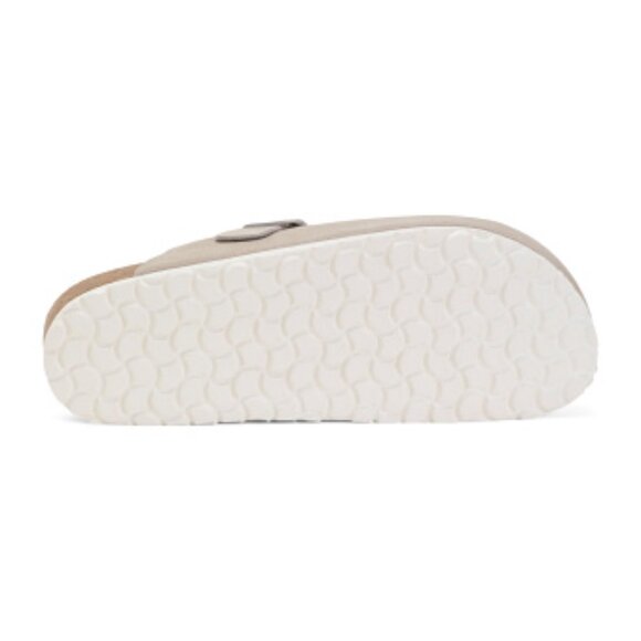 NEW CUSHIONAIRE Suede Fur Lined Buckle Clogs 2511 3M2 - Picture 3 of 3